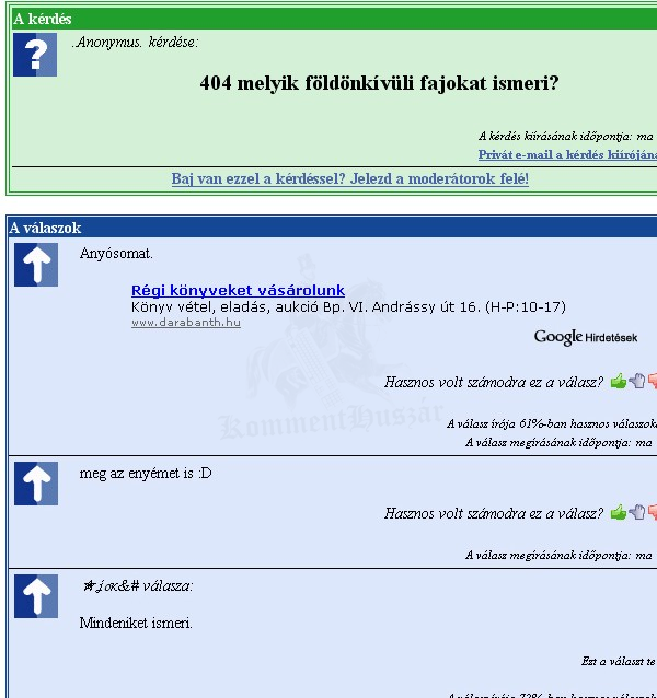 Földönkívüli fajok
 
