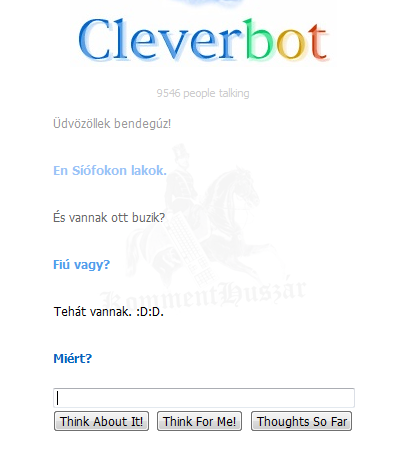 homokos cleverbot
 
