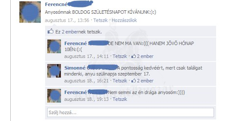 Boldog szülinapot, mama! :)
 
