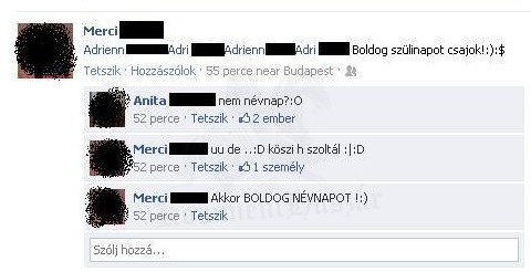 Szülinap VS Névnap
 
