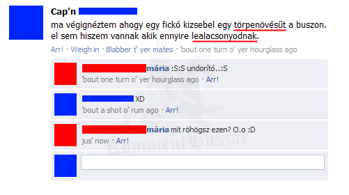 ma alacsonyan szállnak a törpék
 
