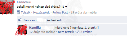 Nincs első óránk!
 
