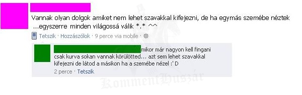 A szerelem már csak ilyen...
 
