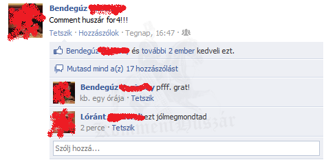 Kommenthuszár FAIL
 
