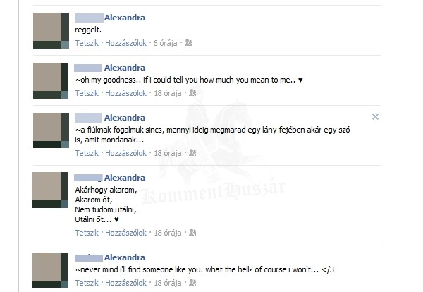 Ennyire azért nem unatkozhat...
 
