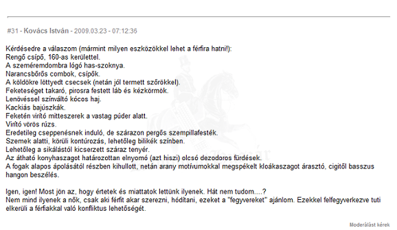 Ilyen a "tökéletes" nő
 
