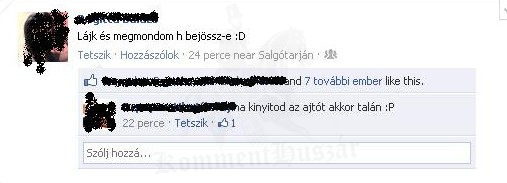 Bejössz?
 
