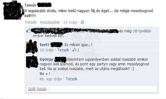 Amikor nagyon kell, de senki sem látja
 
