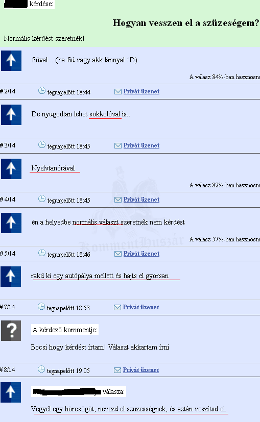 Hogyan vesszen el?
 
