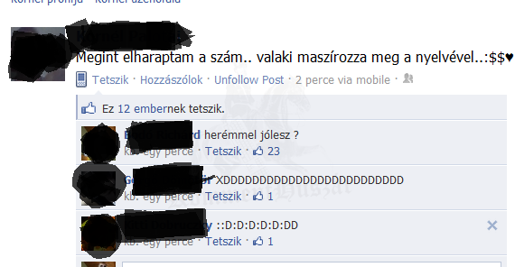 Valaki megmaszirozza a szám?
 
