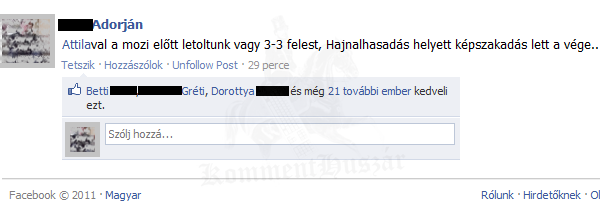 Hajnalhasadás-fail :D
 
