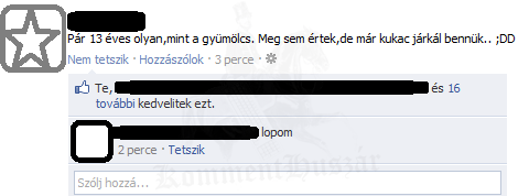 Pár 13 éves lány...
 
