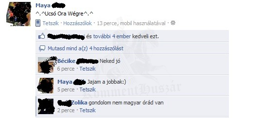 nem az hogy magyar óra
 
