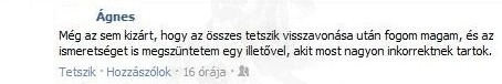 Ezzel aztán megleckéztetted!
 
