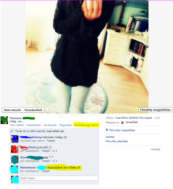 Kapcsoljátok be a fűtést!:D
 
