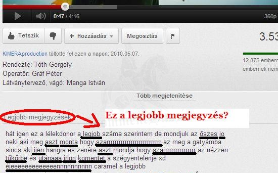 A legjobb komment
 
