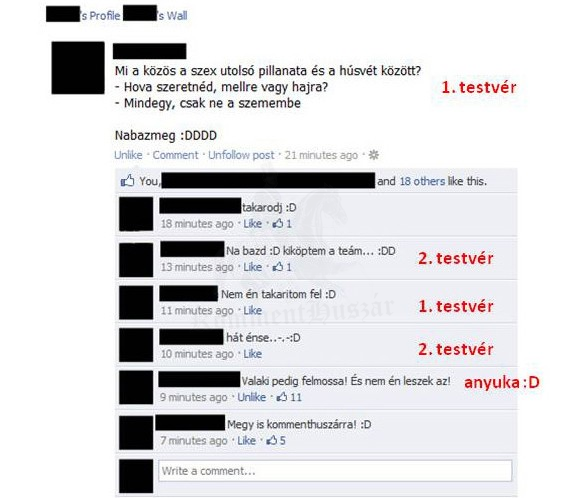 Valaki pedig felmossa
 
