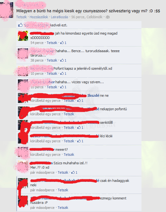 KIadja a pofontot :P :P 
 
