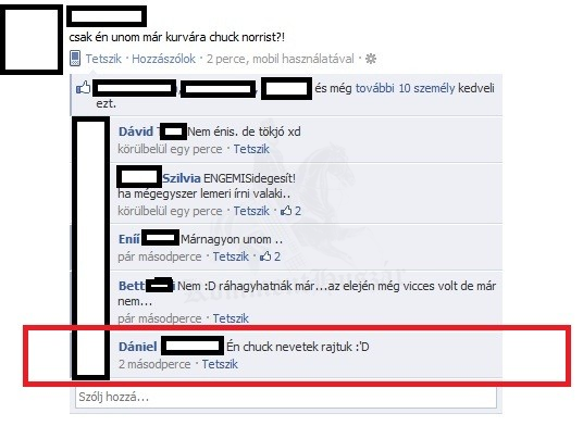 Chuck nevet rajtuk :'D
 
