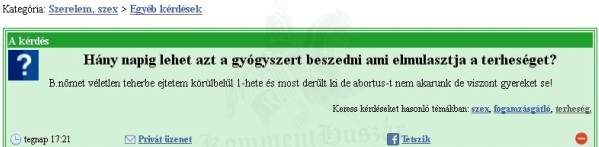 Mi mulasztja el a terhességet?
 
