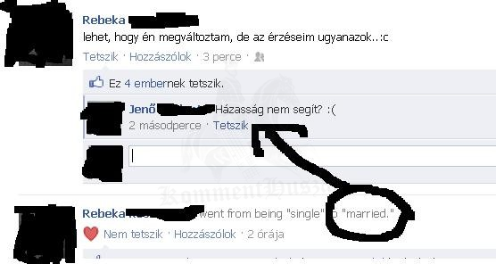 Ha a házasság sem segít
 
