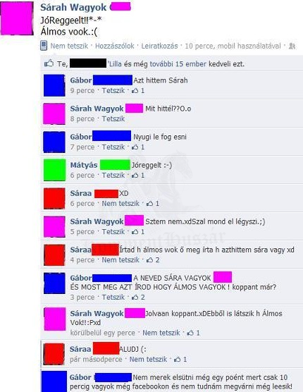 Nagyot koppant Sárah !
 
