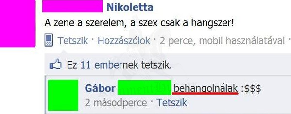 Udvarlás! Rosszul csinálod!
 
