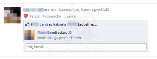 Nincs kapcsolatban, de azért sokáig.:DDD
 
