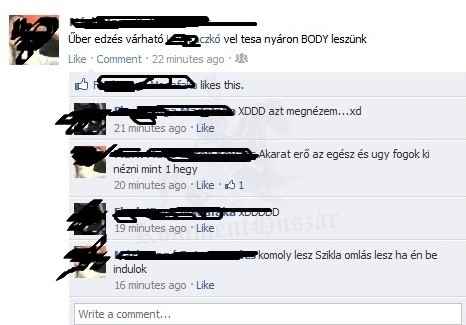 űber edzés várható!
 
