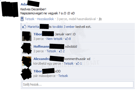 Kedves December... már Január van :D
 
