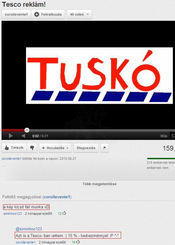 Tesco leértékelés
 
