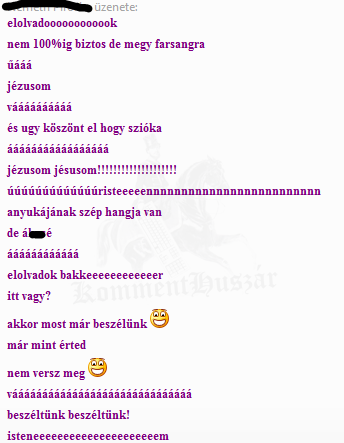 Érzelem kirohanás XD
 
