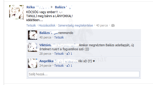 KÖCSÖG vagy ember!!!
 
