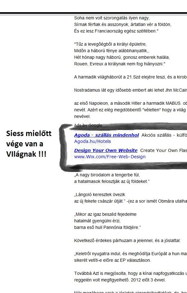 Nostradamus jóslatai
 
