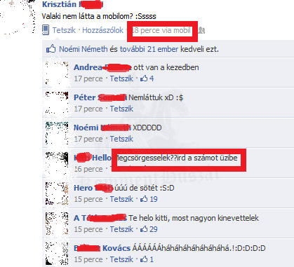 Láttátok a telefonom?
 
