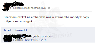 Őszinteség...
 
