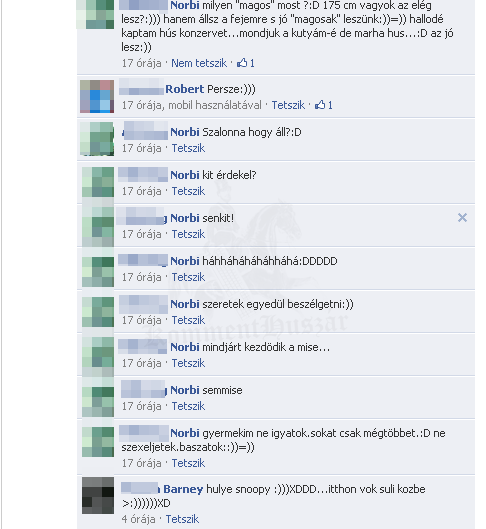 Szeretek egyedül beszélgetni
 
