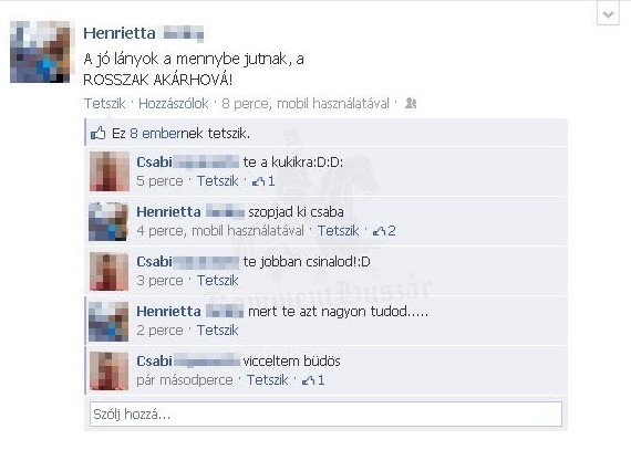 A jó lányok a mennybe jutnak...
 
